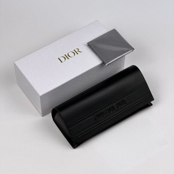 Dior MINI CD O S7F 1100 Women BRAND NEW Eyeglasses Black Square - Picture 9 of 9